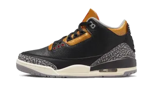Air Jordan 3 Retro Black Cement Gold