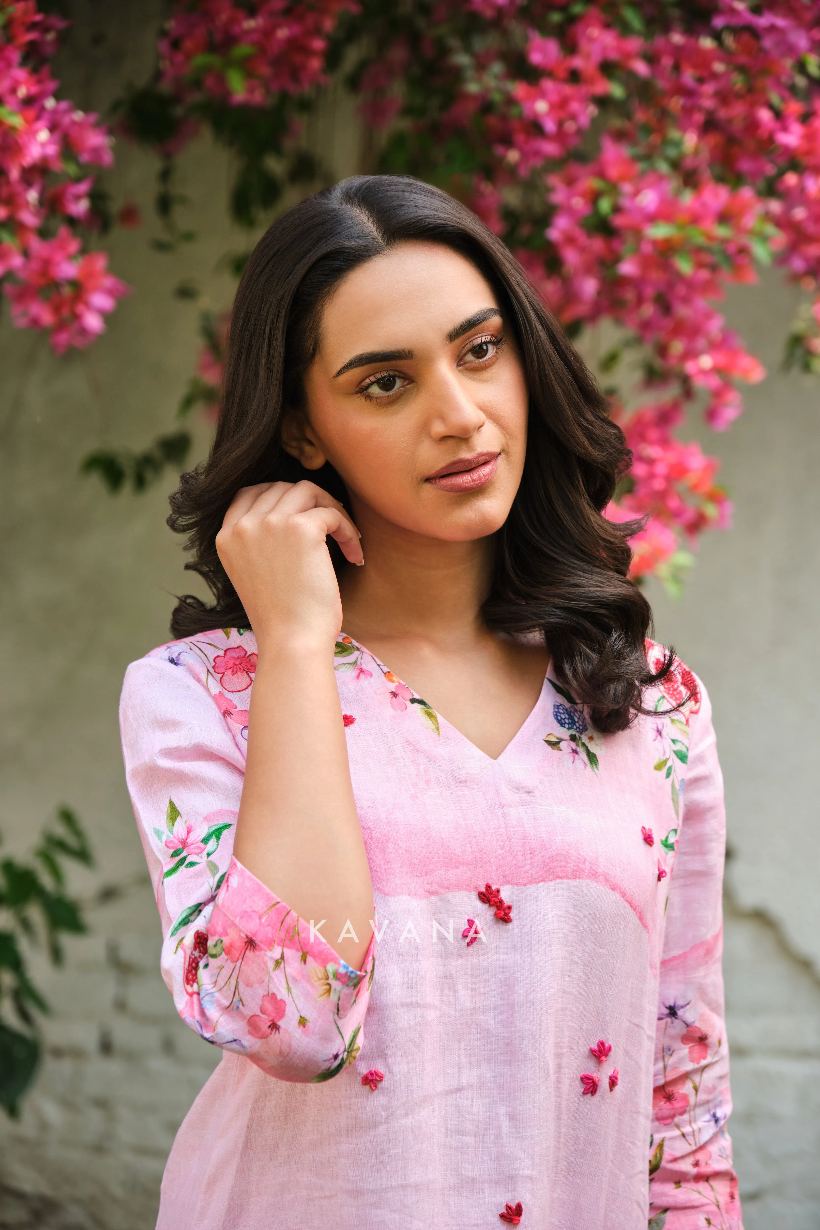 Anaar dana kurta set