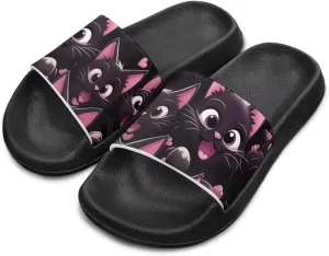 Animal Pattern Kids Sandals for Boys Girls House Slides Children's Cozy Pillow Slippers Non-Slip for Beach Days