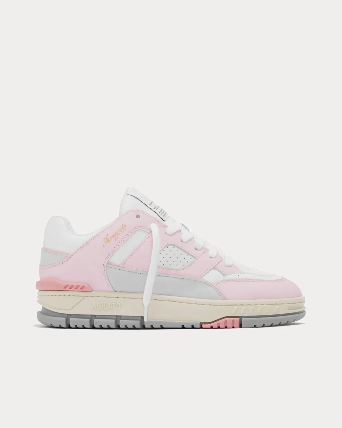 Area Lo Pink / White Low Top Sneakers