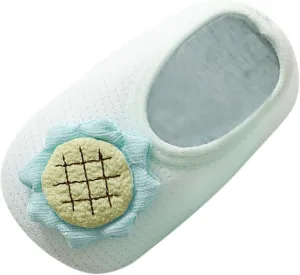 Baby Boy Shoes Socks for Children Baby Floor Floor Baby Toddler Socks Spring Soft Socks Non Shoes Flowers Mesh Gift B