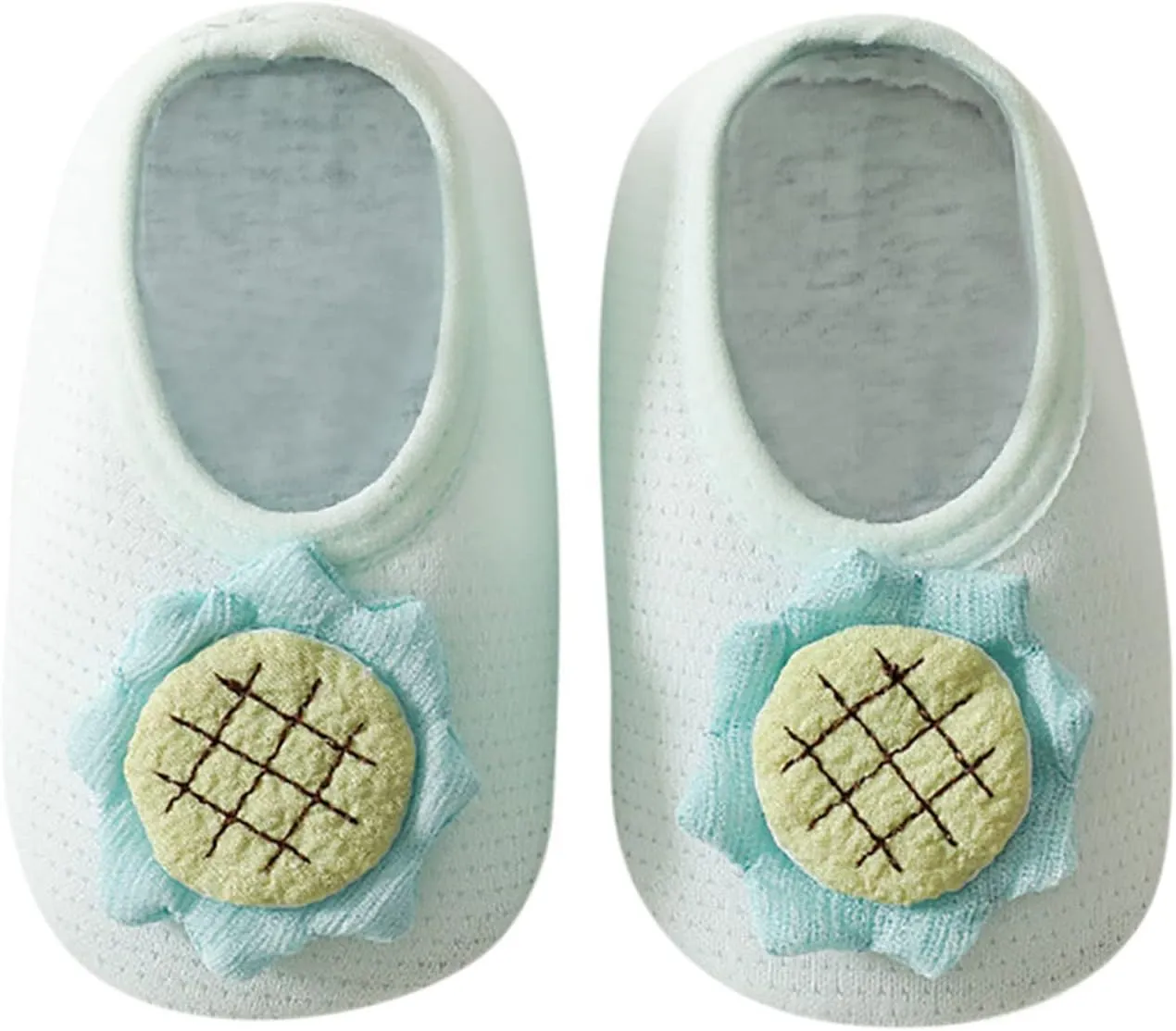 Baby Boy Shoes Socks for Children Baby Floor Floor Baby Toddler Socks Spring Soft Socks Non Shoes Flowers Mesh Gift B