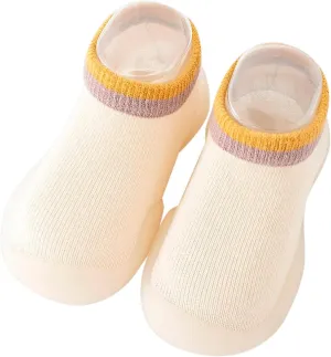 Baby Girl Shoes Autumn Children Toddler Shoes Boys and Girls Floor Sports Socks Shoes Solid Color Light and Cute B