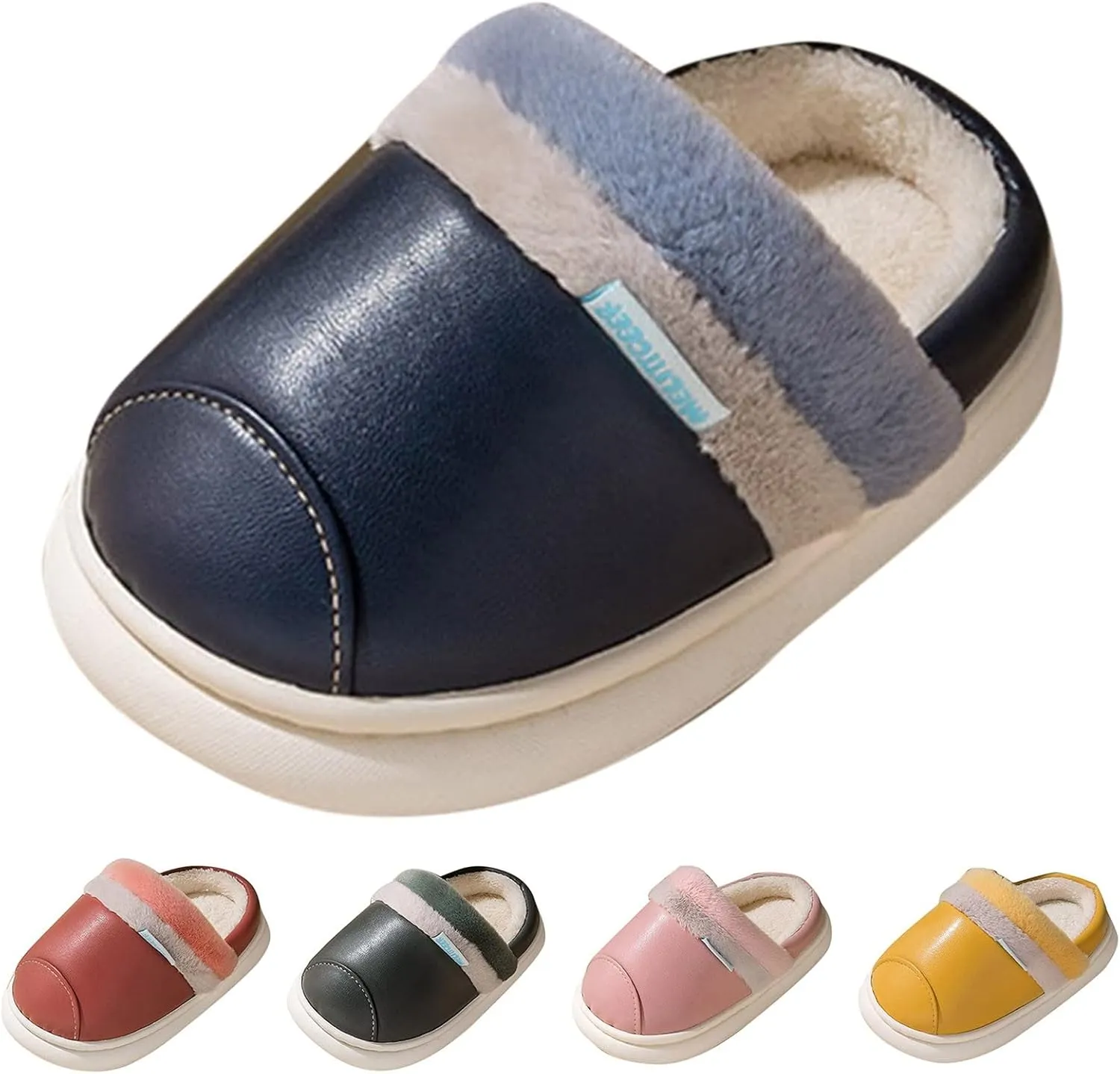 Baby Girl Shoes Fashion Cute Autumn and Winter Boys and Girls Slippers Flat Bottom Round Toddler Breathable Shoes