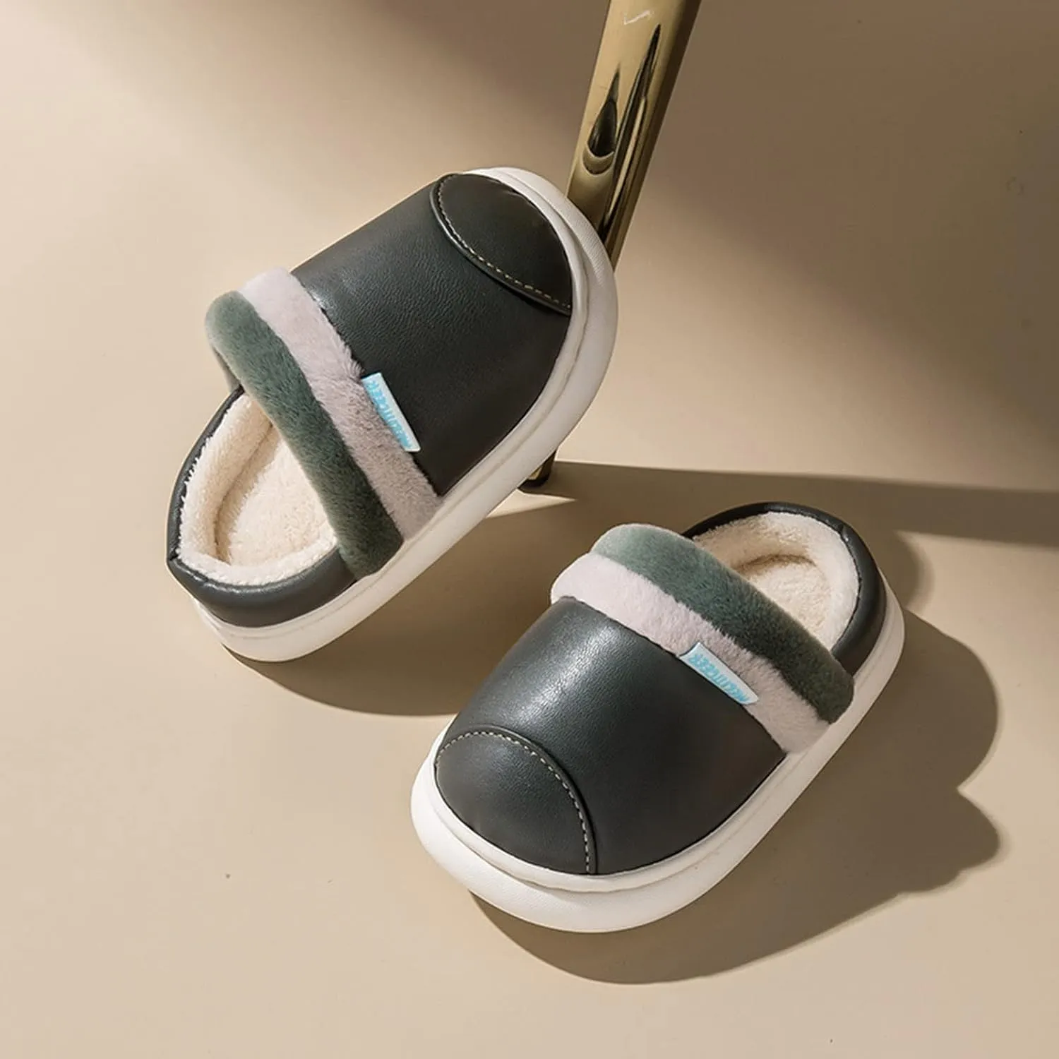 Baby Girl Shoes Fashion Cute Autumn and Winter Boys and Girls Slippers Flat Bottom Round Toddler Breathable Shoes