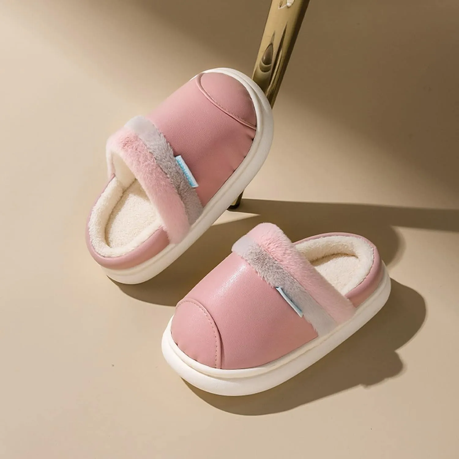 Baby Girl Shoes Fashion Cute Autumn and Winter Boys and Girls Slippers Flat Bottom Round Toddler Breathable Shoes