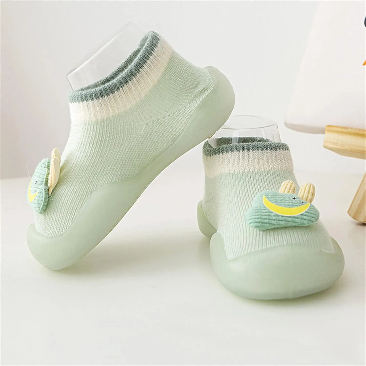 Baby Girl Shoes,Baby Boy Shoes Sock Shoes Non-Slip Prewalker Shoes Soft Indoor Sock Shoes 0-3 Years