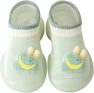 Baby Girl Shoes,Baby Boy Shoes Sock Shoes Non-Slip Prewalker Shoes Soft Indoor Sock Shoes 0-3 Years
