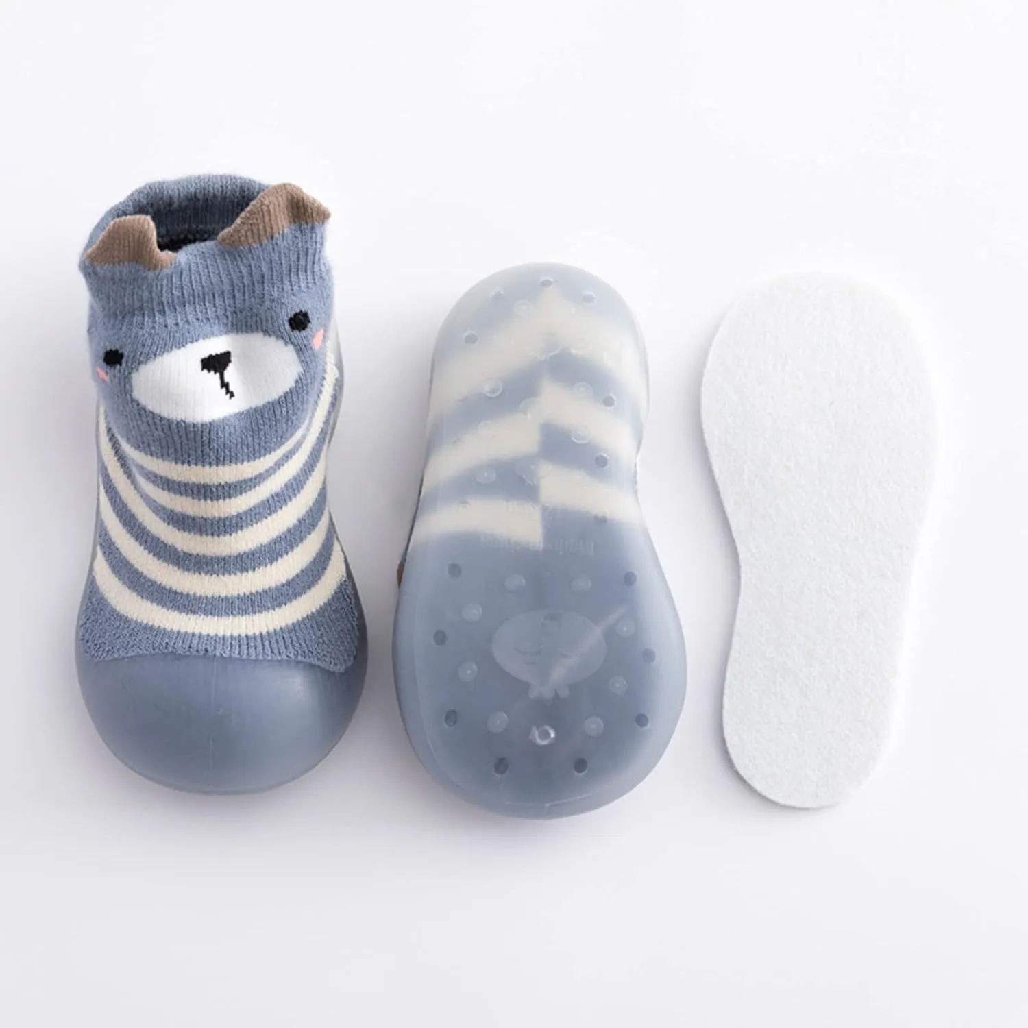 Baby Girl Shoes,Baby Girl Shoes Sock Shoes Anti-Slip Fuzzy Slipper Soft Indoor Work Shoes 0-4 Years