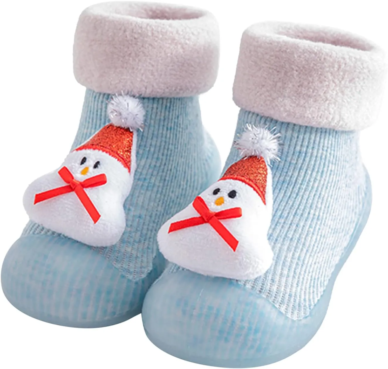 Baby Girl Shoes,Toddler Baby Kids Boys Girls Christmas 3D Socks Shoes Cartoon Slipper Prewalker Shoes Girls Shoes