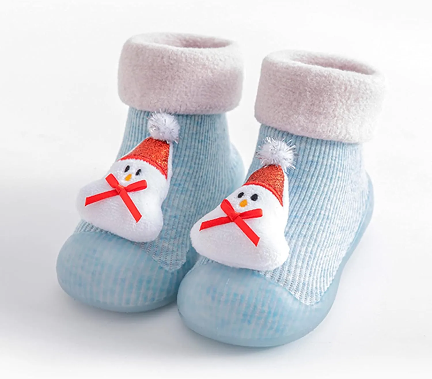 Baby Girl Shoes,Toddler Baby Kids Boys Girls Christmas 3D Socks Shoes Cartoon Slipper Prewalker Shoes Girls Shoes