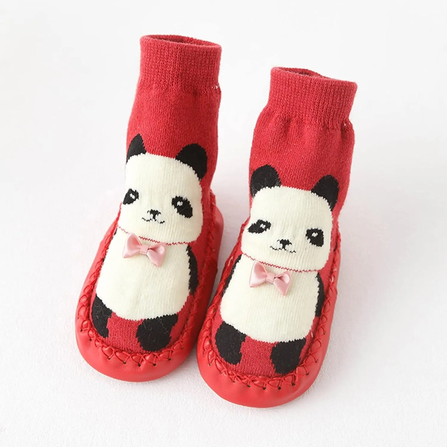 Baby Shoes,Autumn Winter Baby Shoes Cute Rabbit Bear Cartoon Children Cotton Warm Soft Non Slip Floor Boots