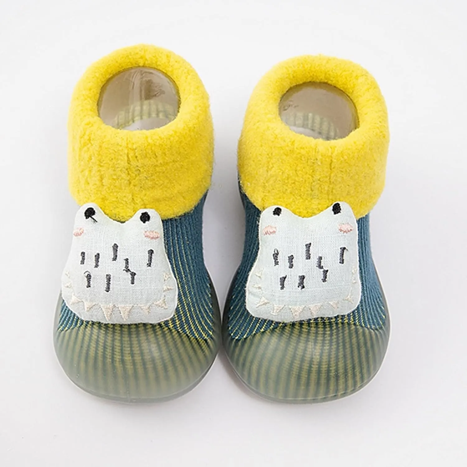 Baby Shoes,Infant Toddle Footwear Winter Shoes Soft Bottom Indoor Non Slip Warm Floor Cartoon Animal Socks Shoes