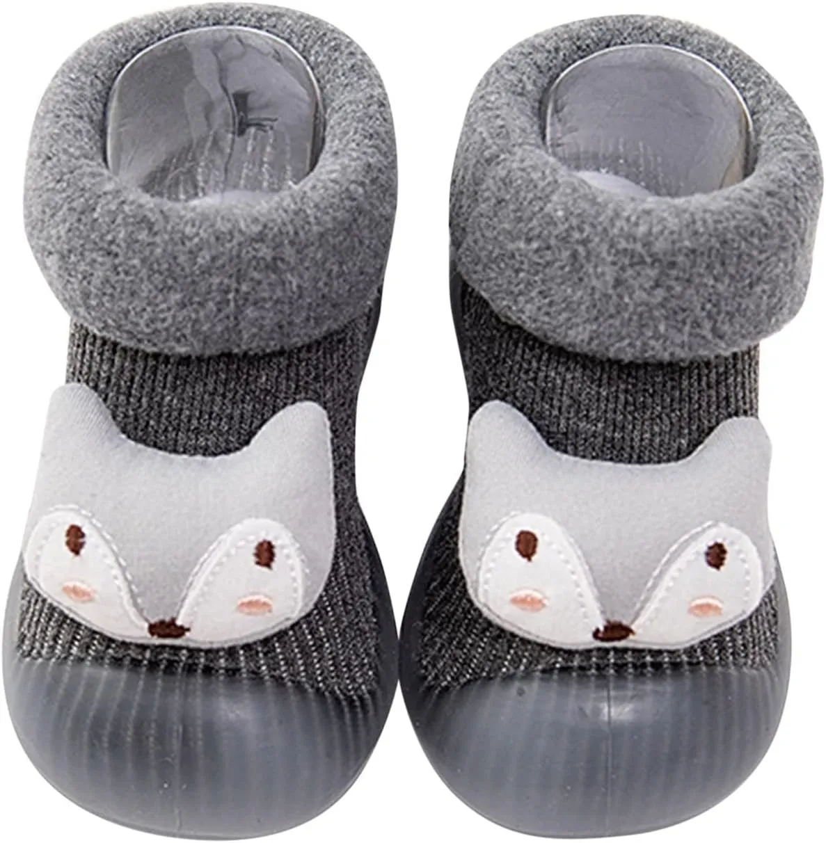 Baby Shoes,Infant Toddle Footwear Winter Shoes Soft Bottom Indoor Non Slip Warm Floor Cartoon Animal Socks Shoes