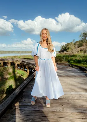 Bailey Contrast Midi Dress