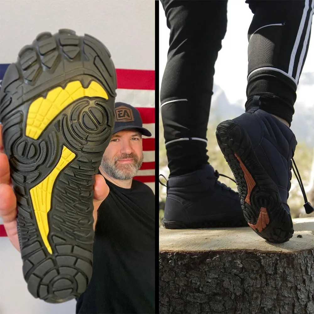 Barefoot Shoes for Men and Women, Arch Support Waterproof Trail Shoes for Healthy Non-Slip Hiking Outdoor Shoes