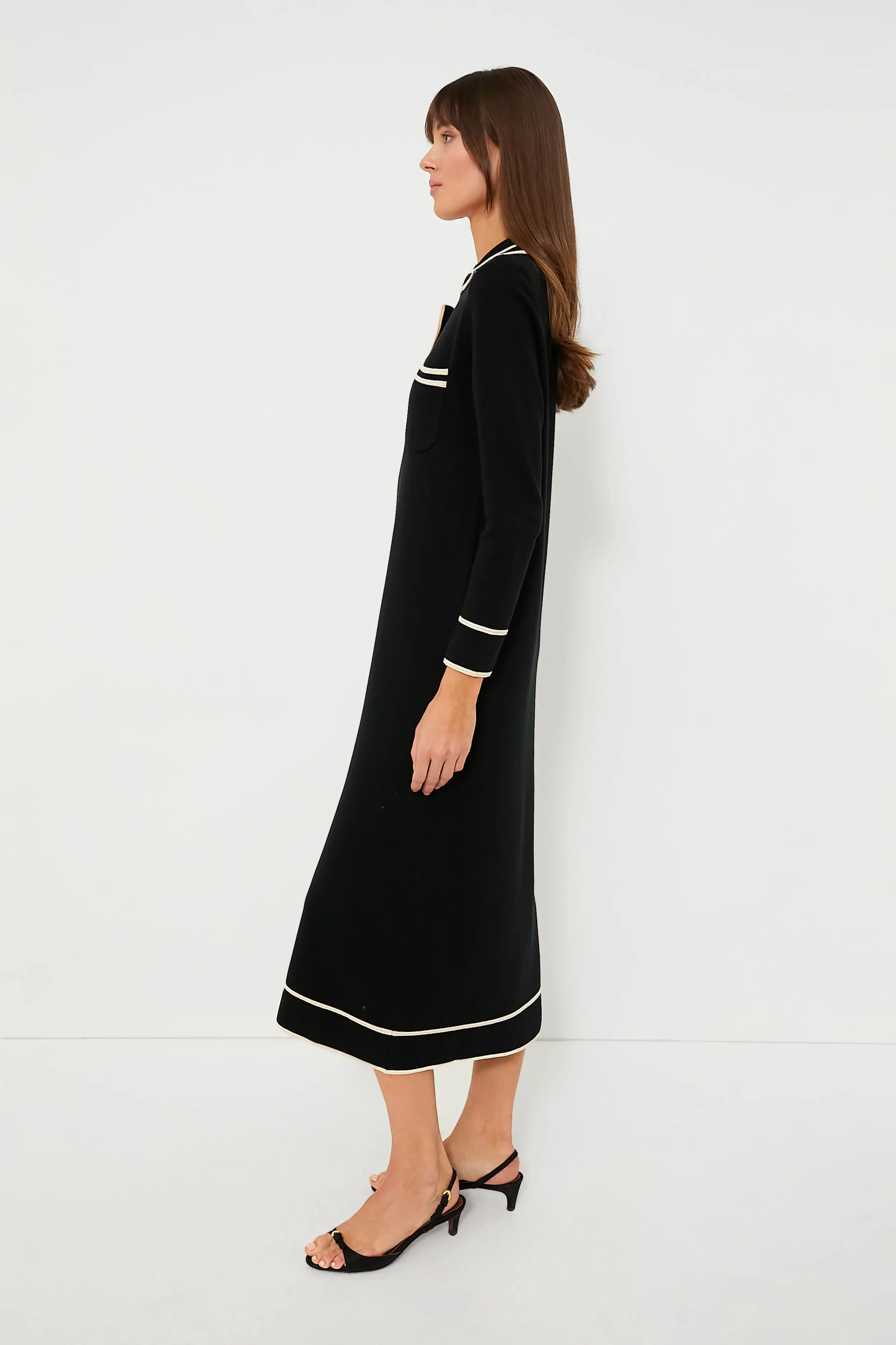 Black Eleonora Maxi Dress