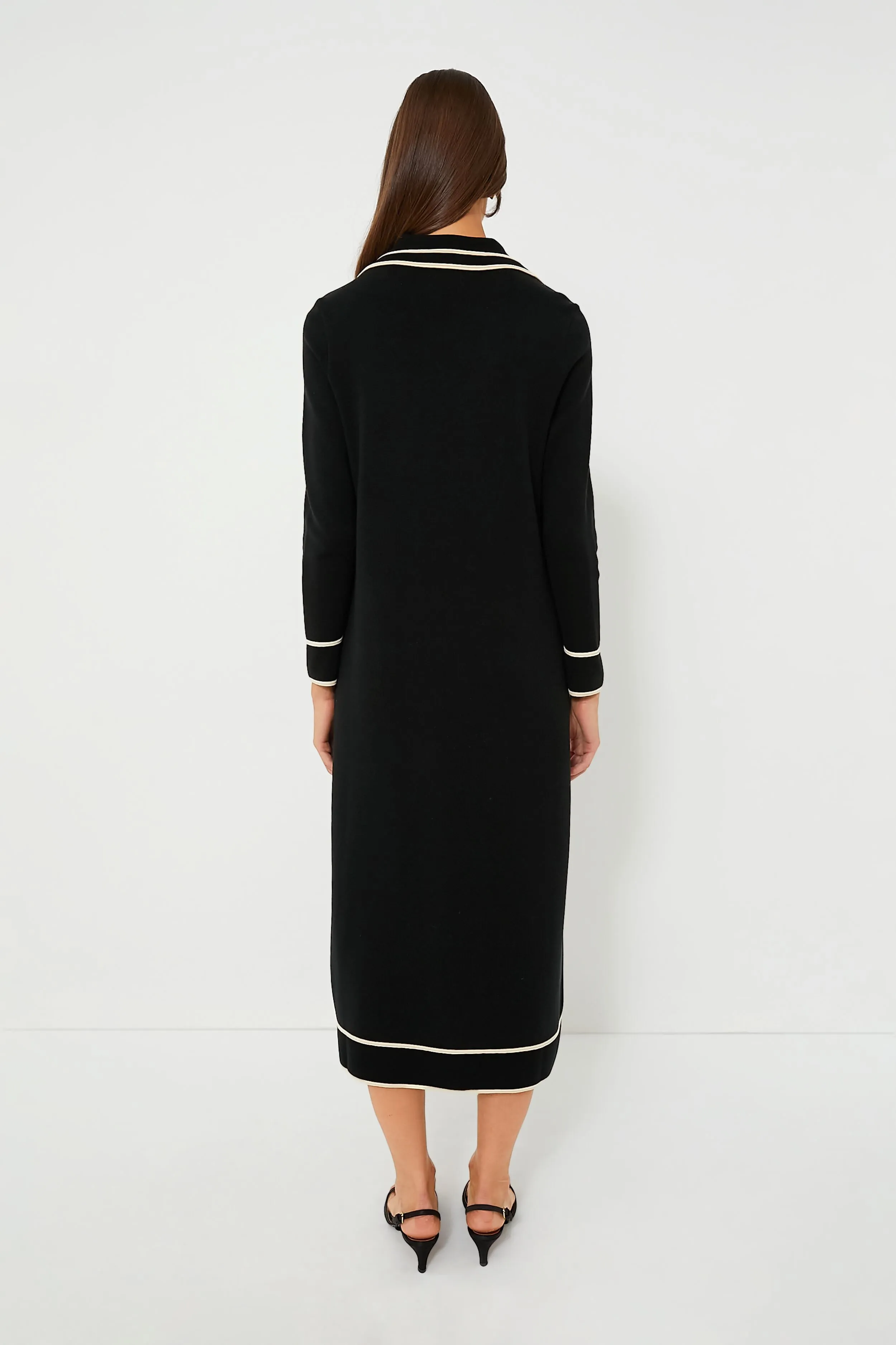 Black Eleonora Maxi Dress
