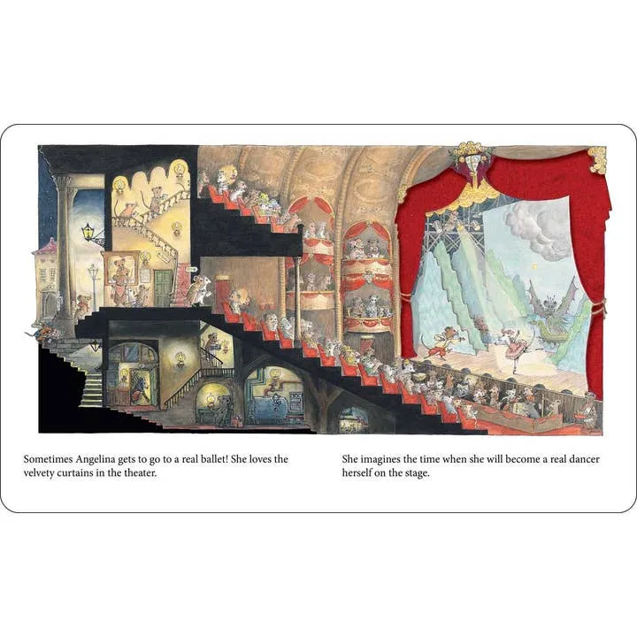 Board Books | Angelina Feels Like Dancing | Katherine Holabird