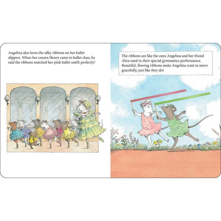 Board Books | Angelina Feels Like Dancing | Katherine Holabird