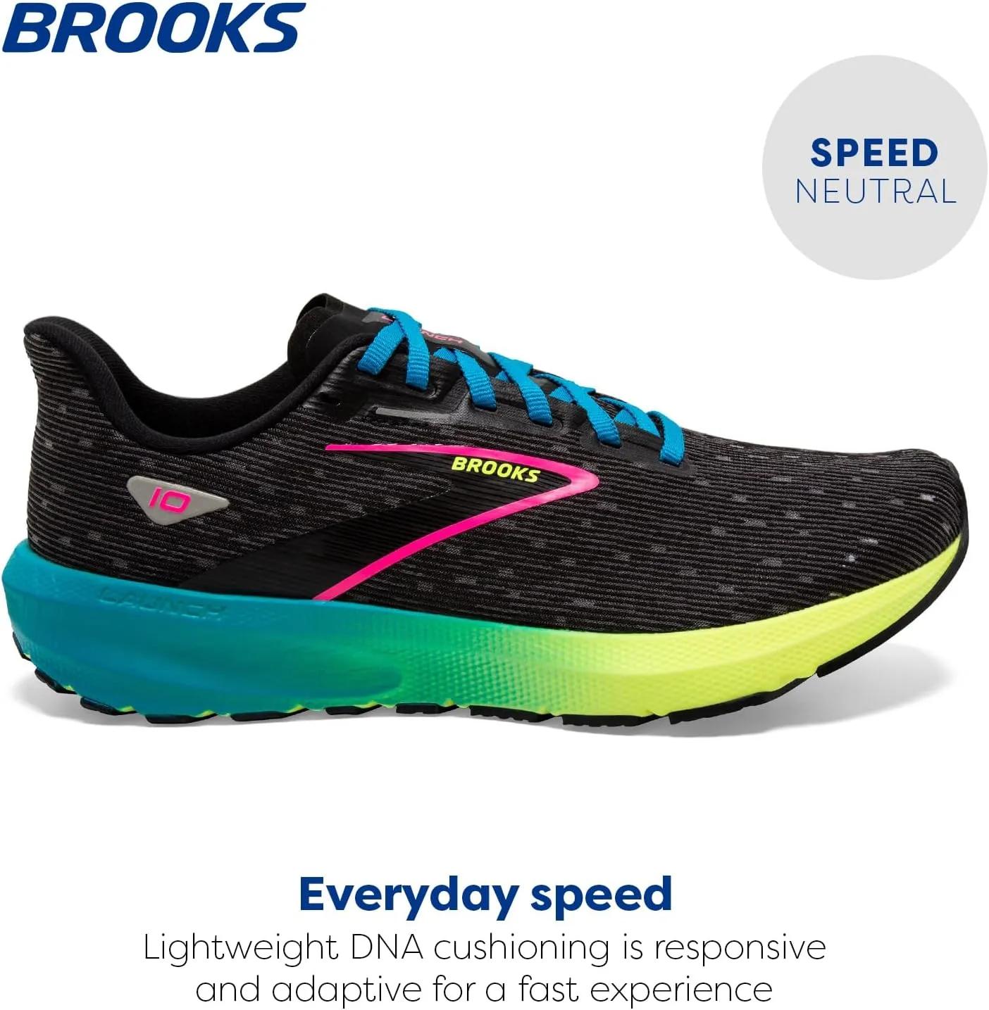 Brooks Mens Launch 10 Neutral Running Shoe