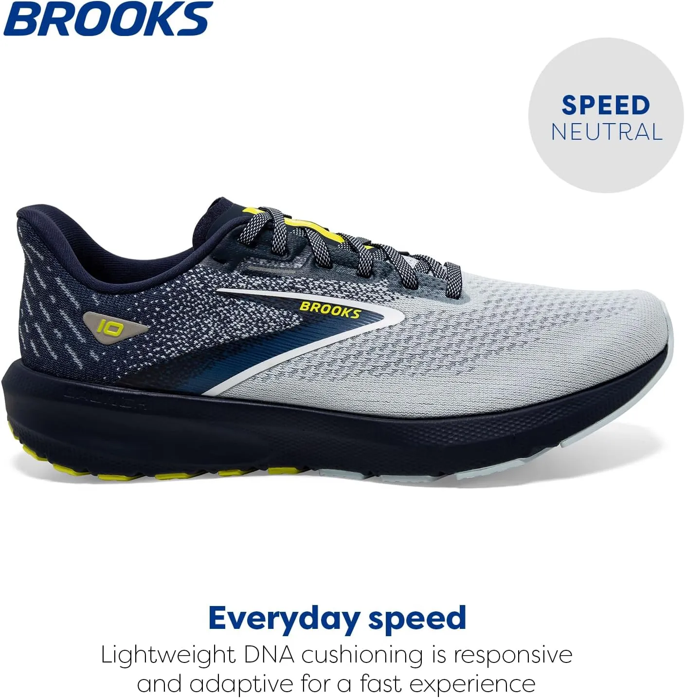 Brooks Mens Launch 10 Neutral Running Shoe