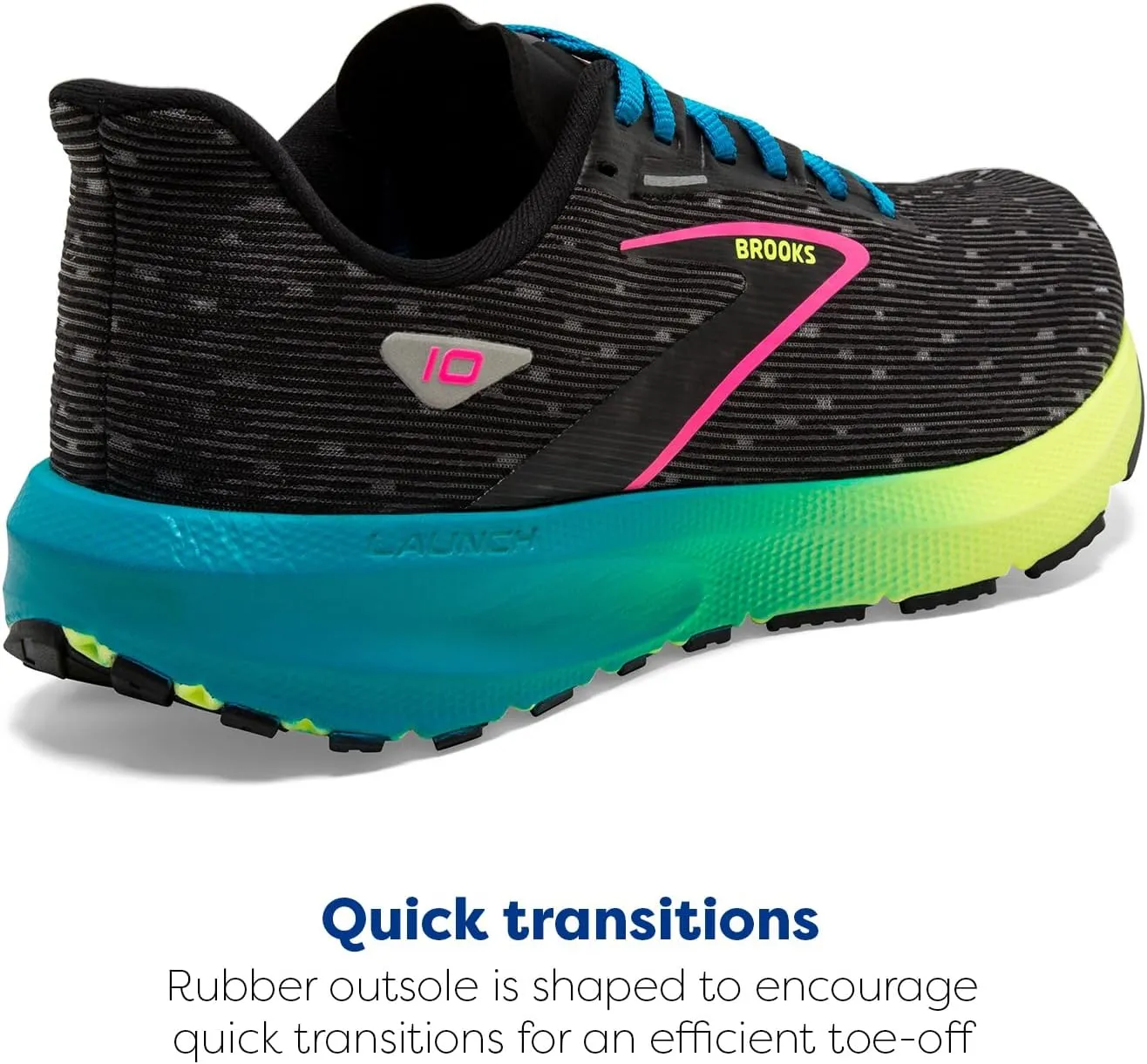 Brooks Mens Launch 10 Neutral Running Shoe