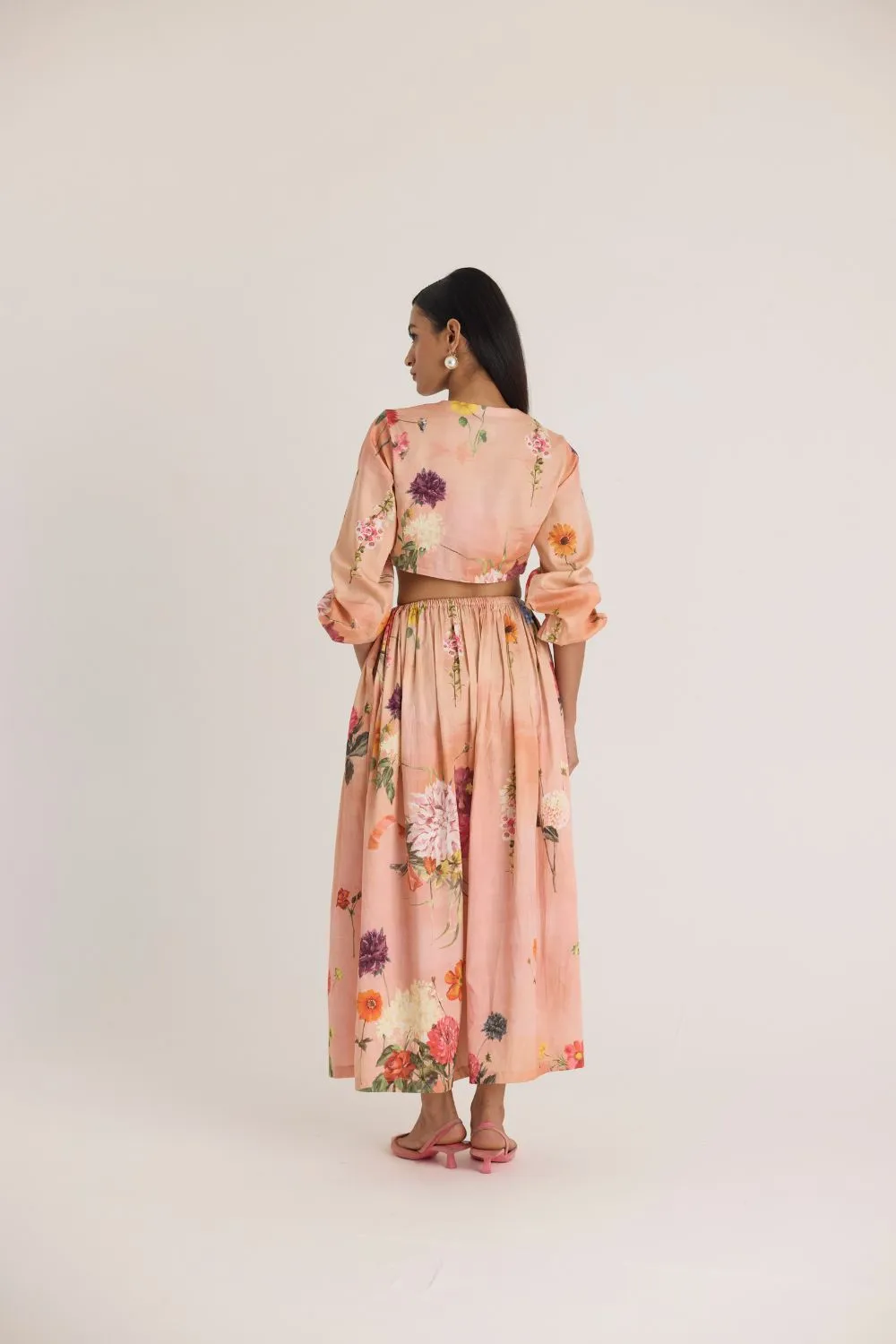 BUTTERCUP BOTH SIDE CUT DRESS