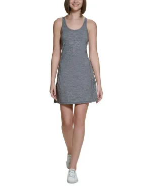 CALVIN KLEIN PERFORMANCE Womens Side-Pocket Exercise Dress Gray SIze M MSRP $80