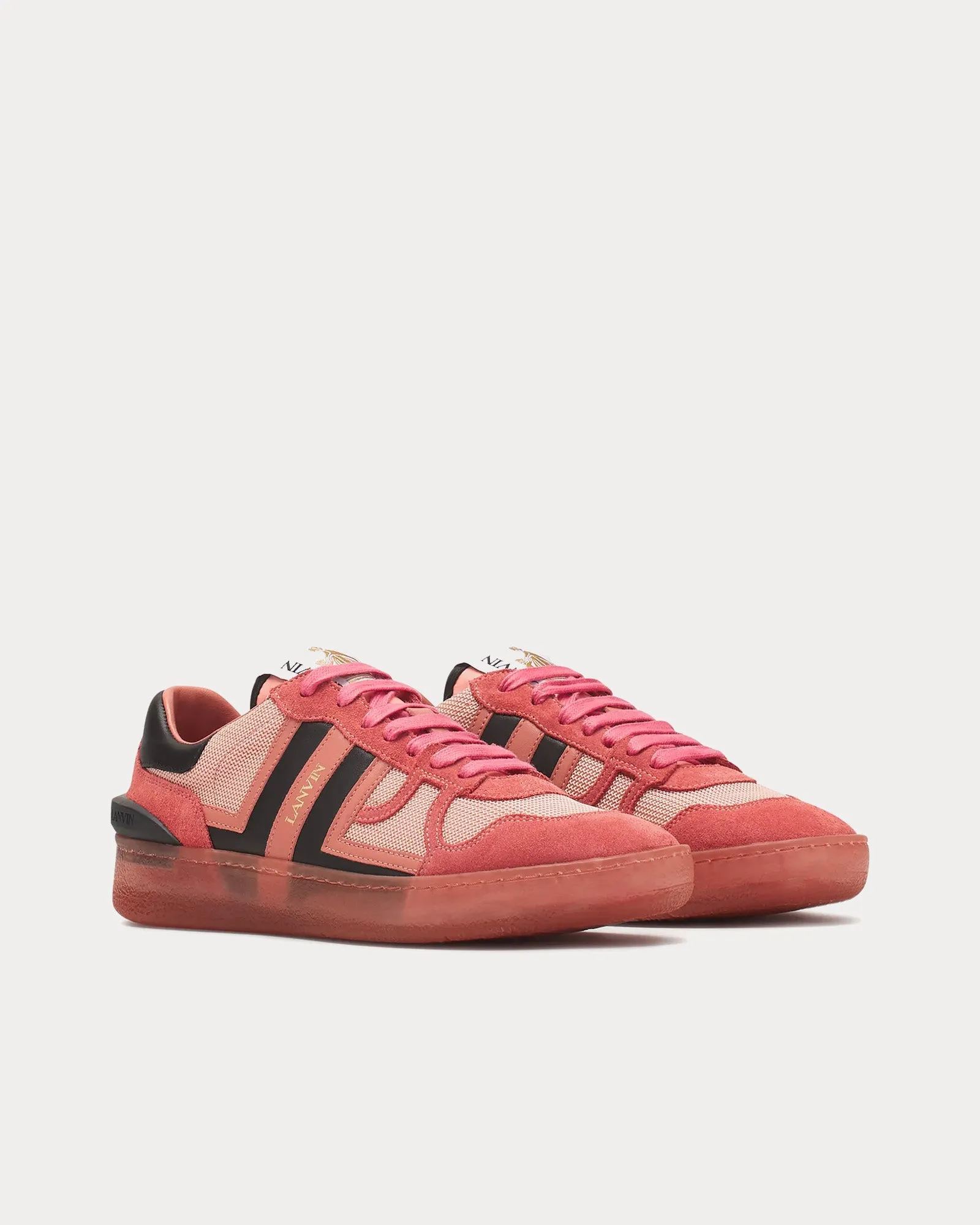 Clay Mesh Litchi Low Top Sneakers
