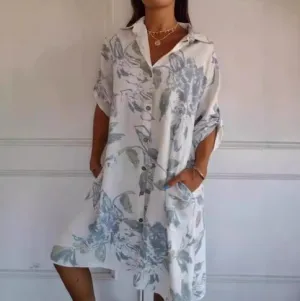 Clora | Relaxed Print Dress