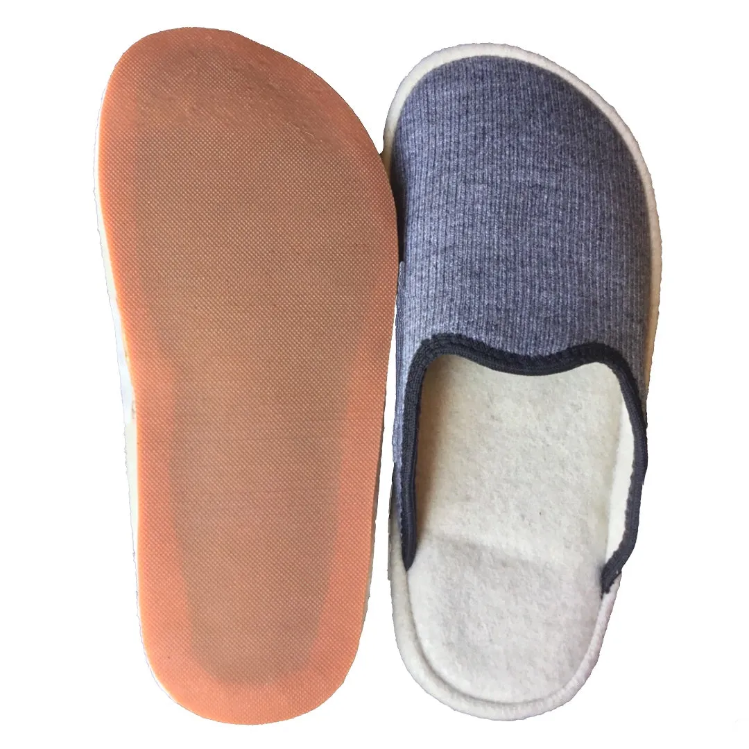 Closed Toe Slippers - GREY | Men and Women