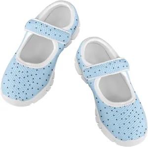 Coloranimal Mary Jane Shoes Girls' Flats Princess Shoes for Girls Dance Shoes Magic Sticker Shallow Mouth Girls Dress Shoes for Kids