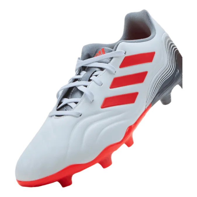 Copa Sense.3 Fg J Cloud White / Solar Red / Iron Metallic