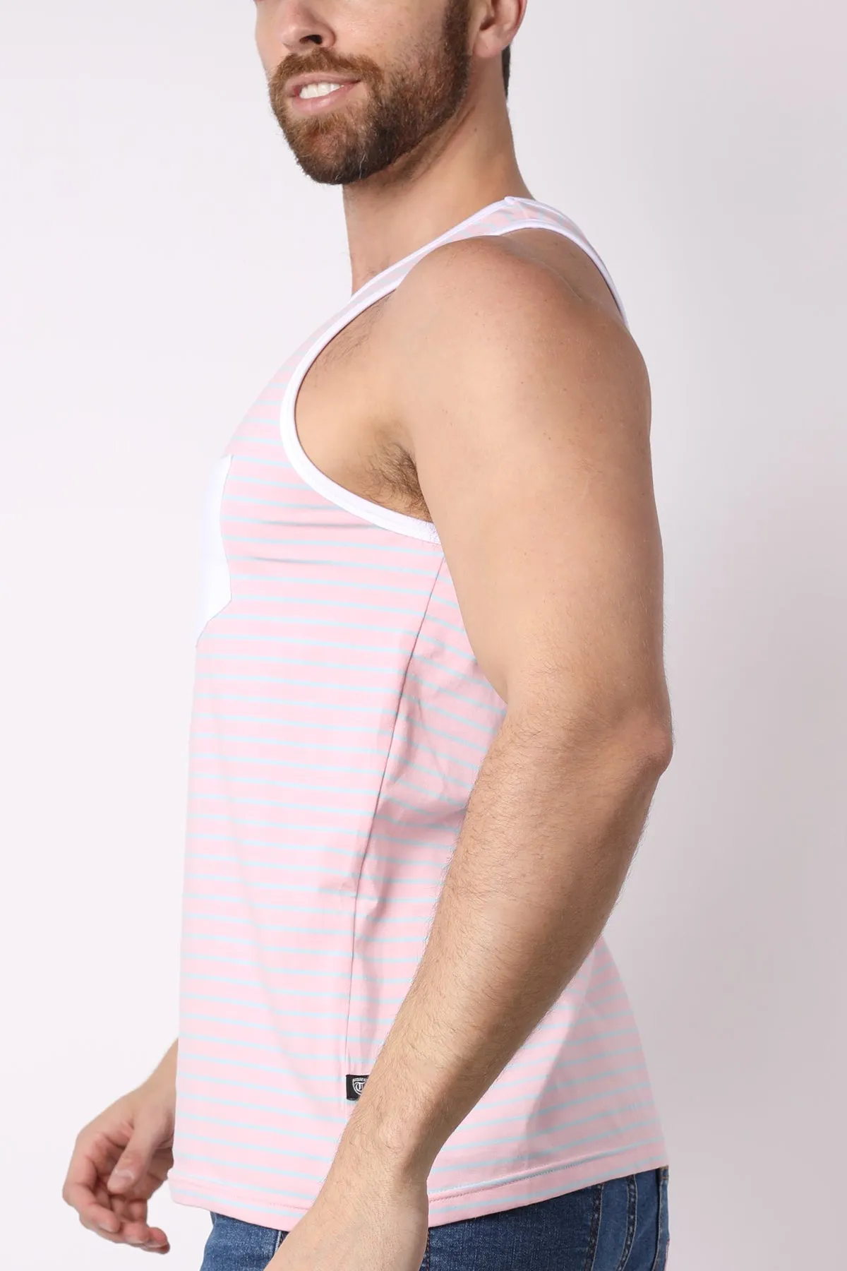 Coral Sands Striped Tank Top **FINAL SALE**