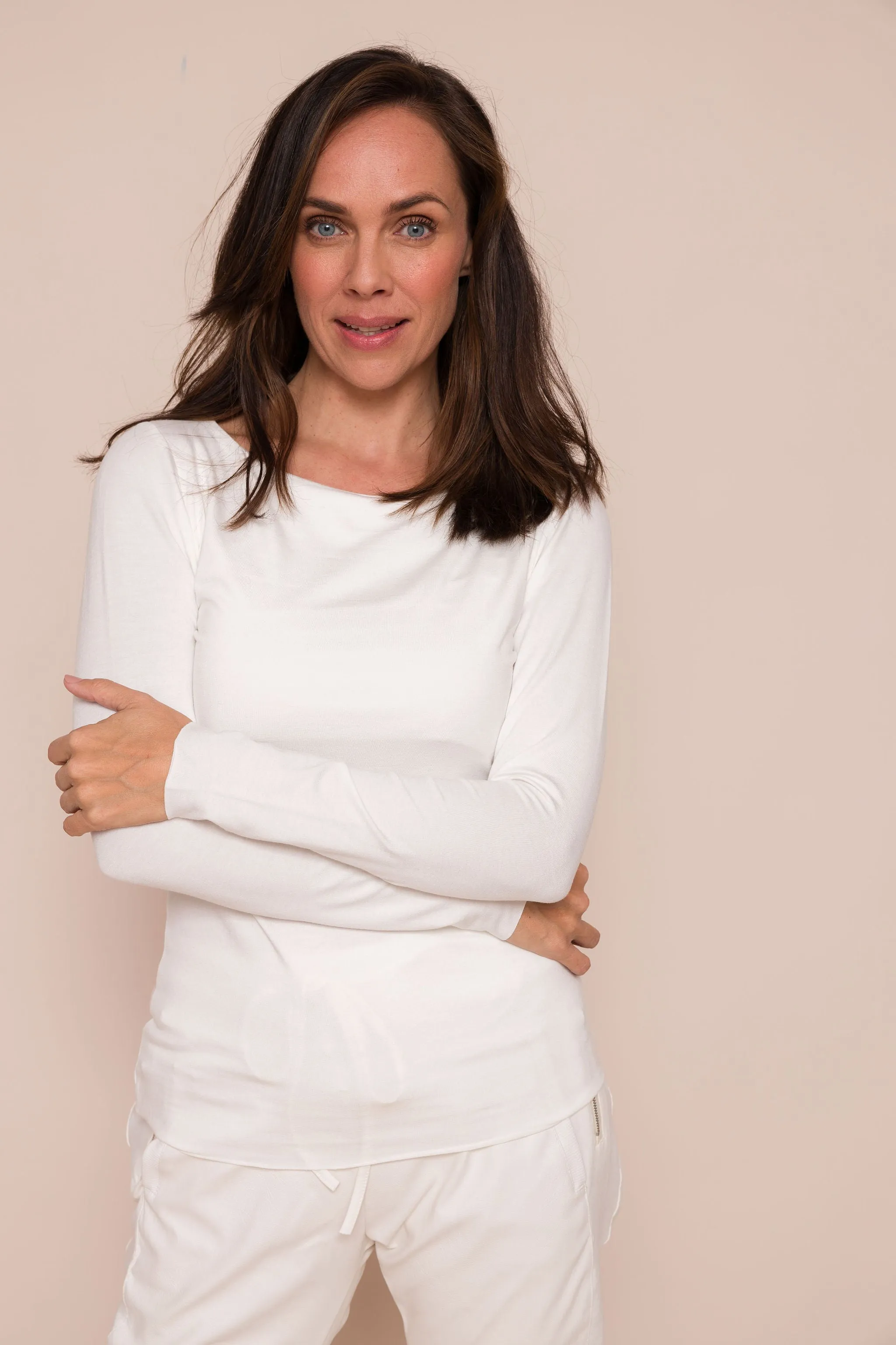 Danni Jersey Fitted Top