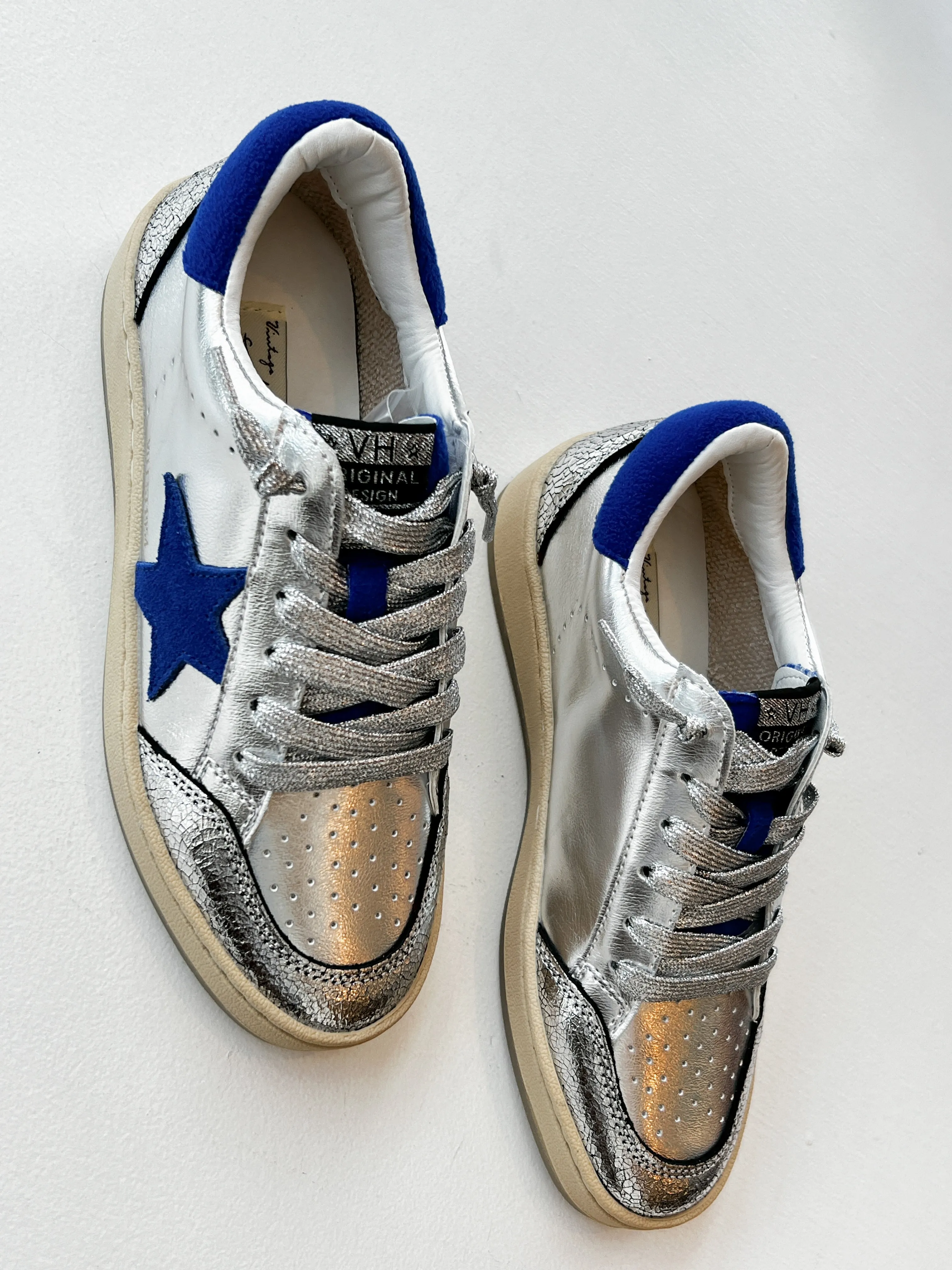 Denisse Royal/Silver Star Sneaker