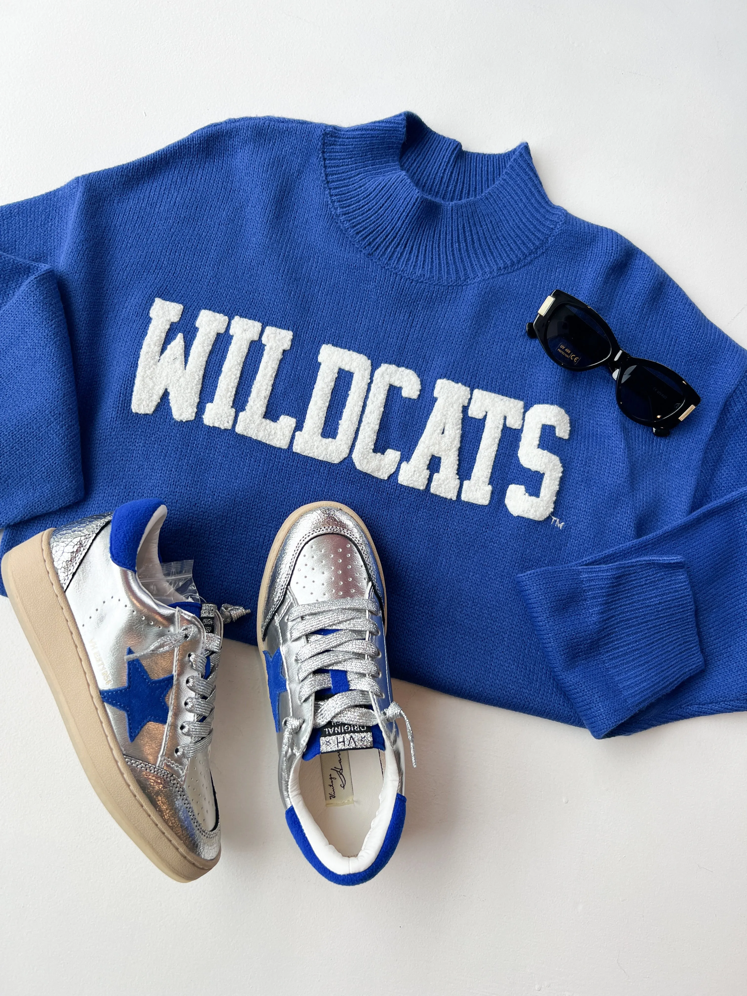 Denisse Royal/Silver Star Sneaker