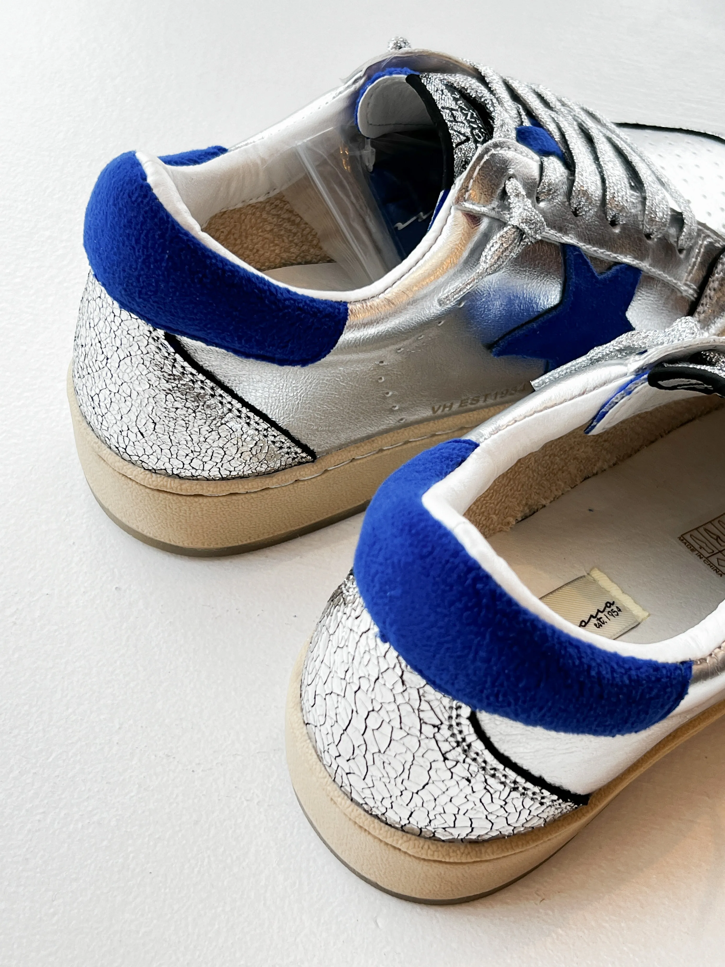 Denisse Royal/Silver Star Sneaker