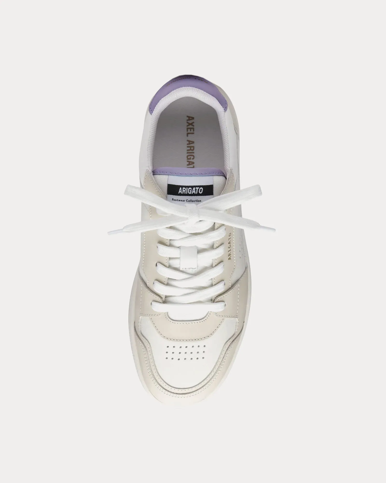 Dice-A Beige / Purple Low Top Sneakers