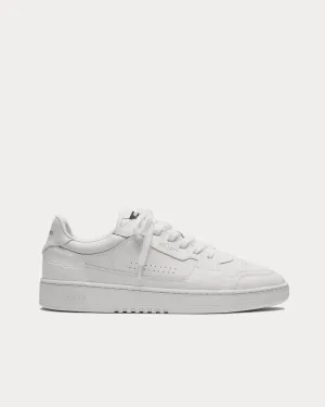 Dice Lo Croc White / White Low Top Sneakers