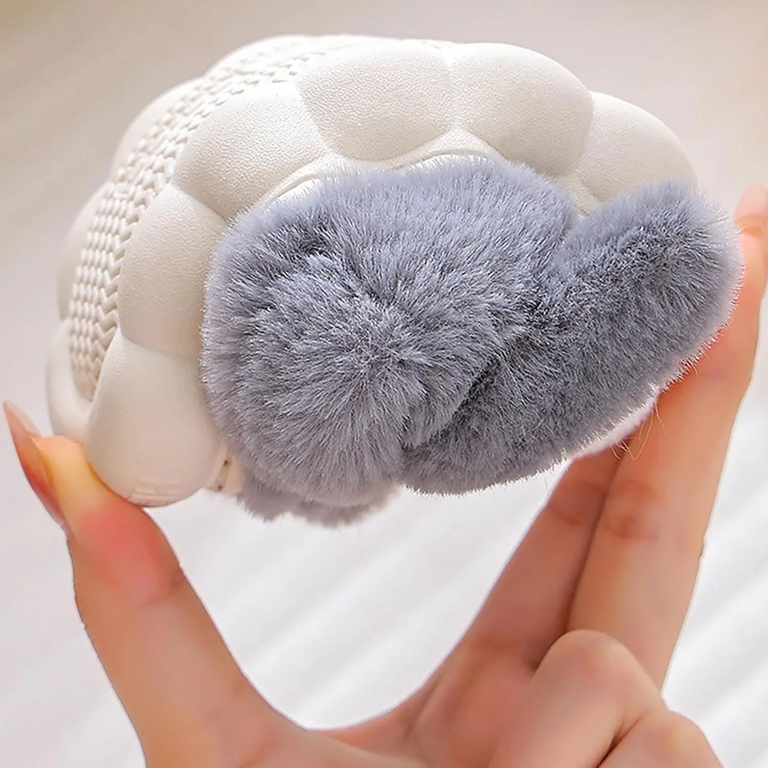 Dog Cotton Slippers Toddler Funny House Slippers Girls Boys Winter Indoor Outdoor Fuzzy Warm Cozy Household Shoes