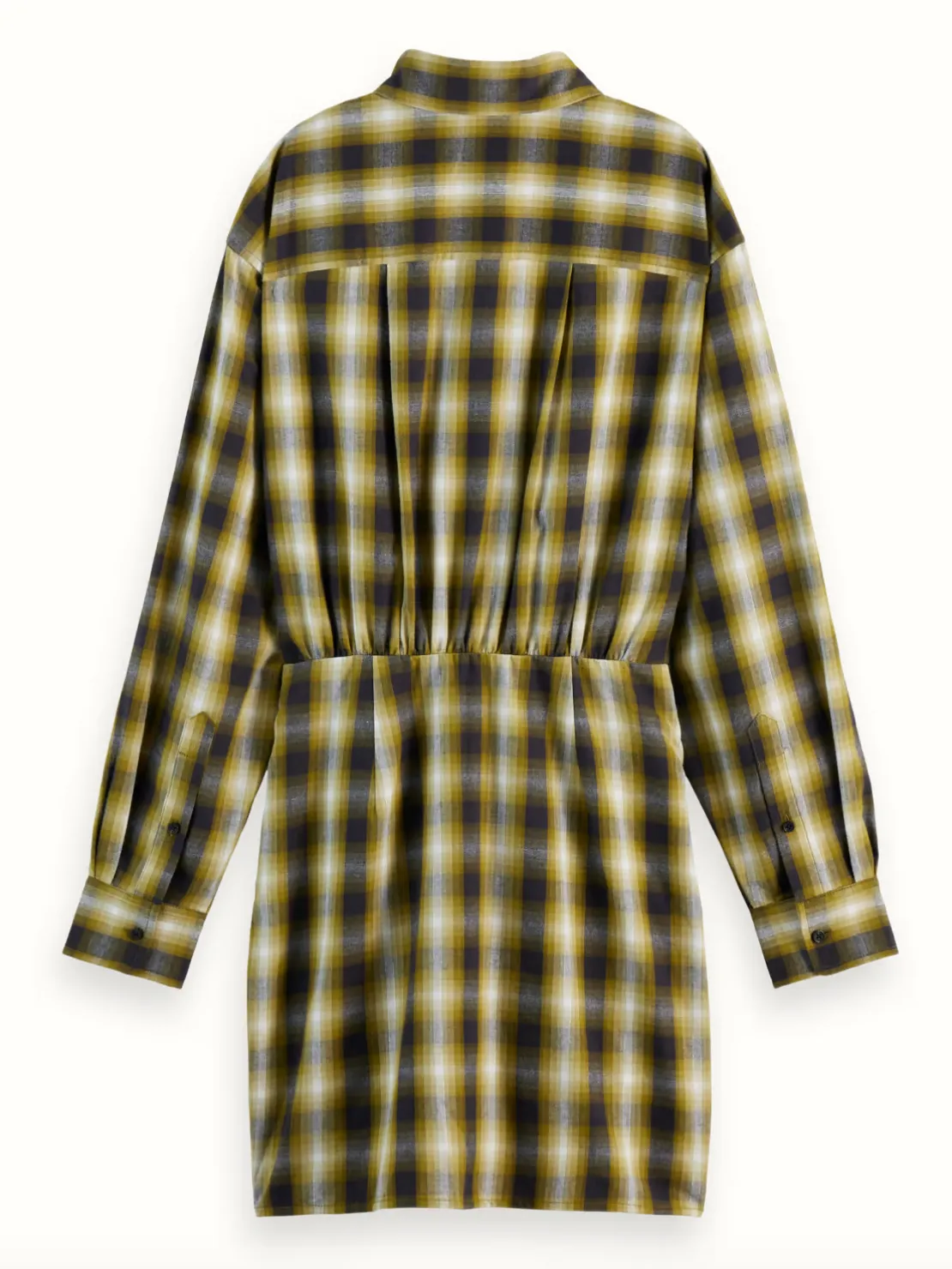 Flannel Plaid Mini Dress