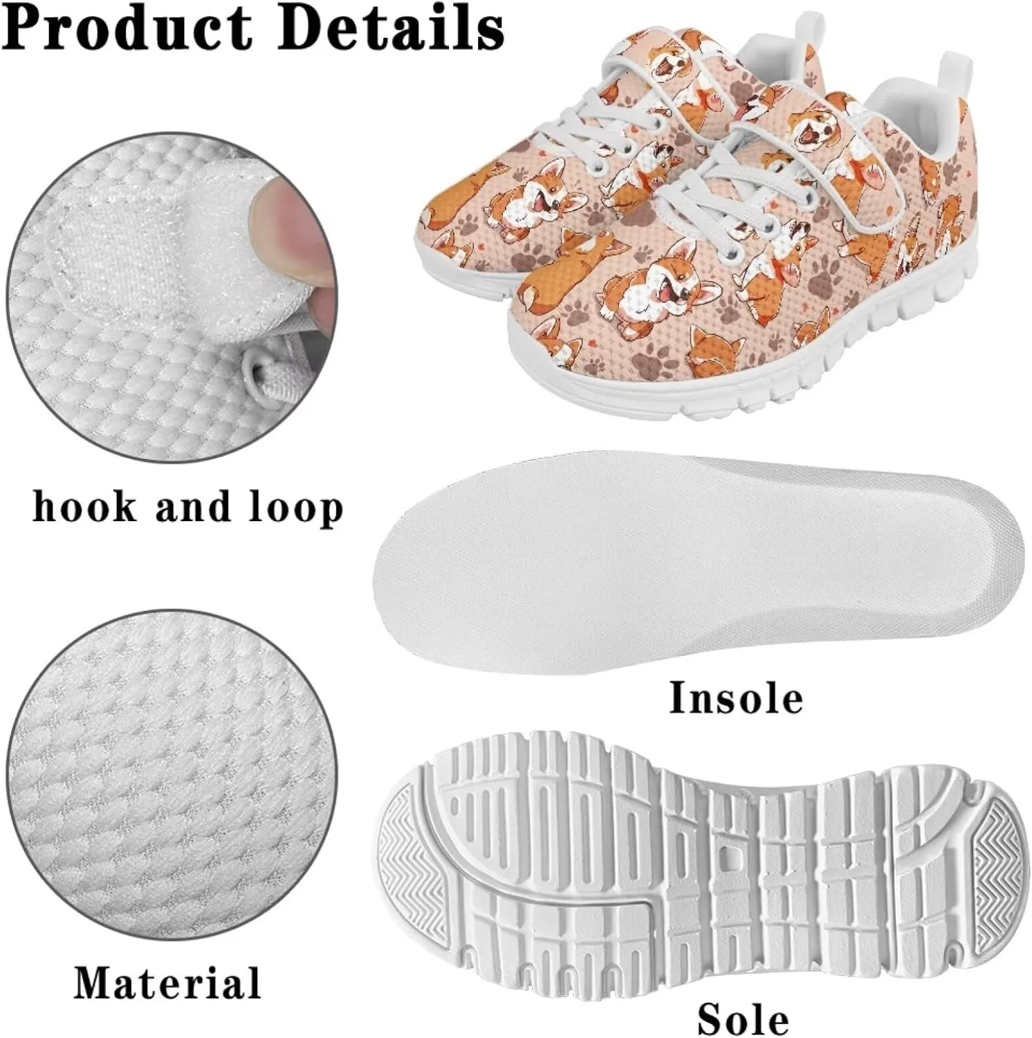 Forchrinse Blue Sea Turtle Print Little Kids Sneakers for Boys Girls Lightweight Sport Athletic Running Shoes Non Slip Causal Strap Sneakers Size 11-2