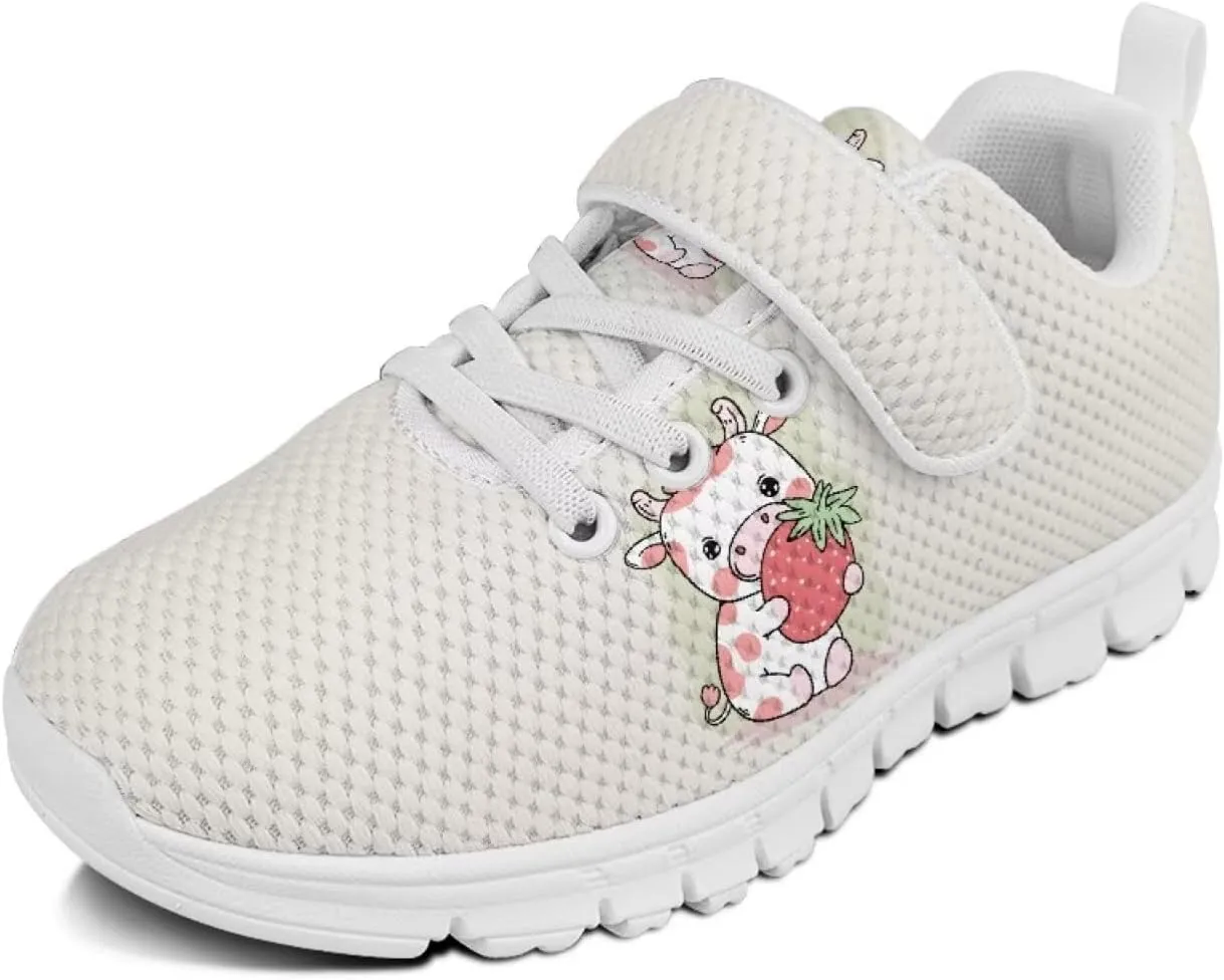Forchrinse Blue Sea Turtle Print Little Kids Sneakers for Boys Girls Lightweight Sport Athletic Running Shoes Non Slip Causal Strap Sneakers Size 11-2