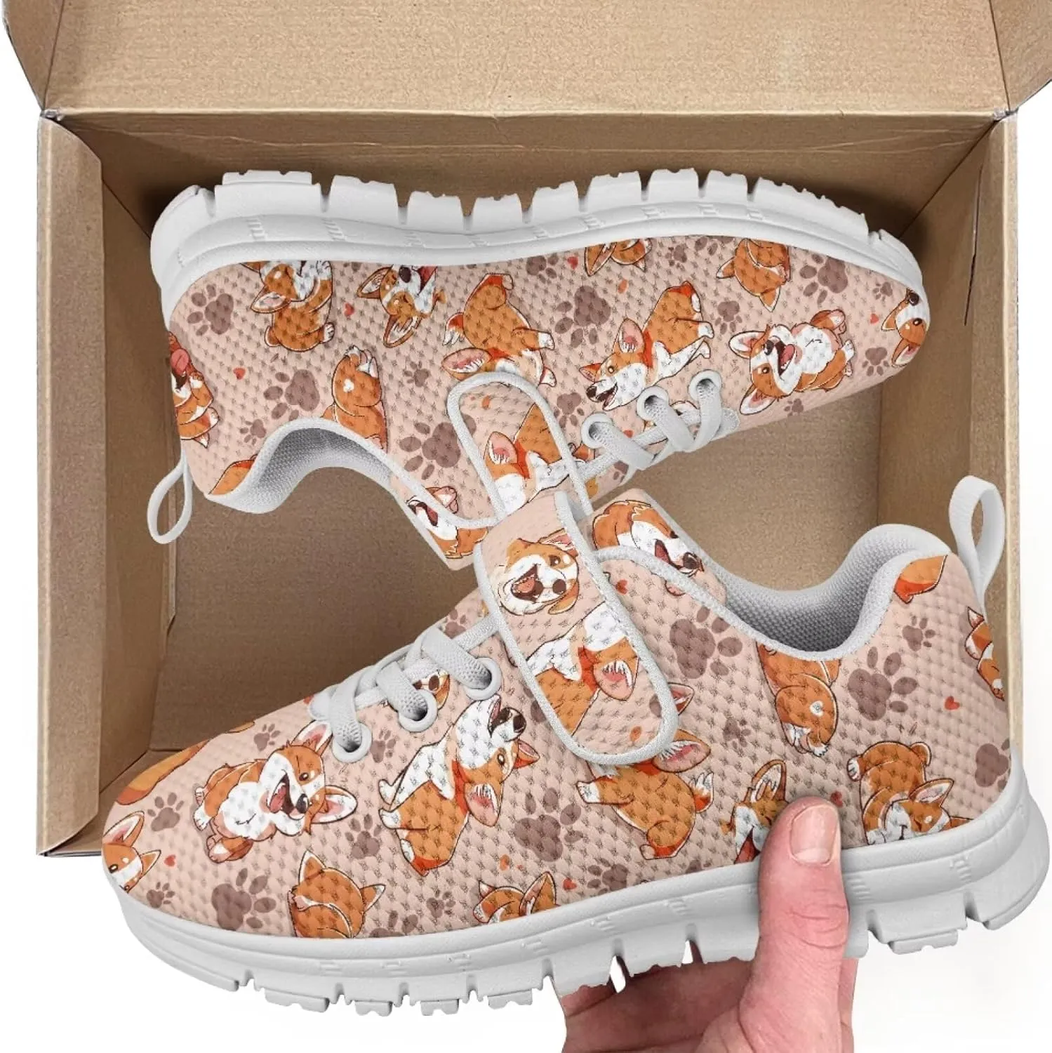 Forchrinse Blue Sea Turtle Print Little Kids Sneakers for Boys Girls Lightweight Sport Athletic Running Shoes Non Slip Causal Strap Sneakers Size 11-2