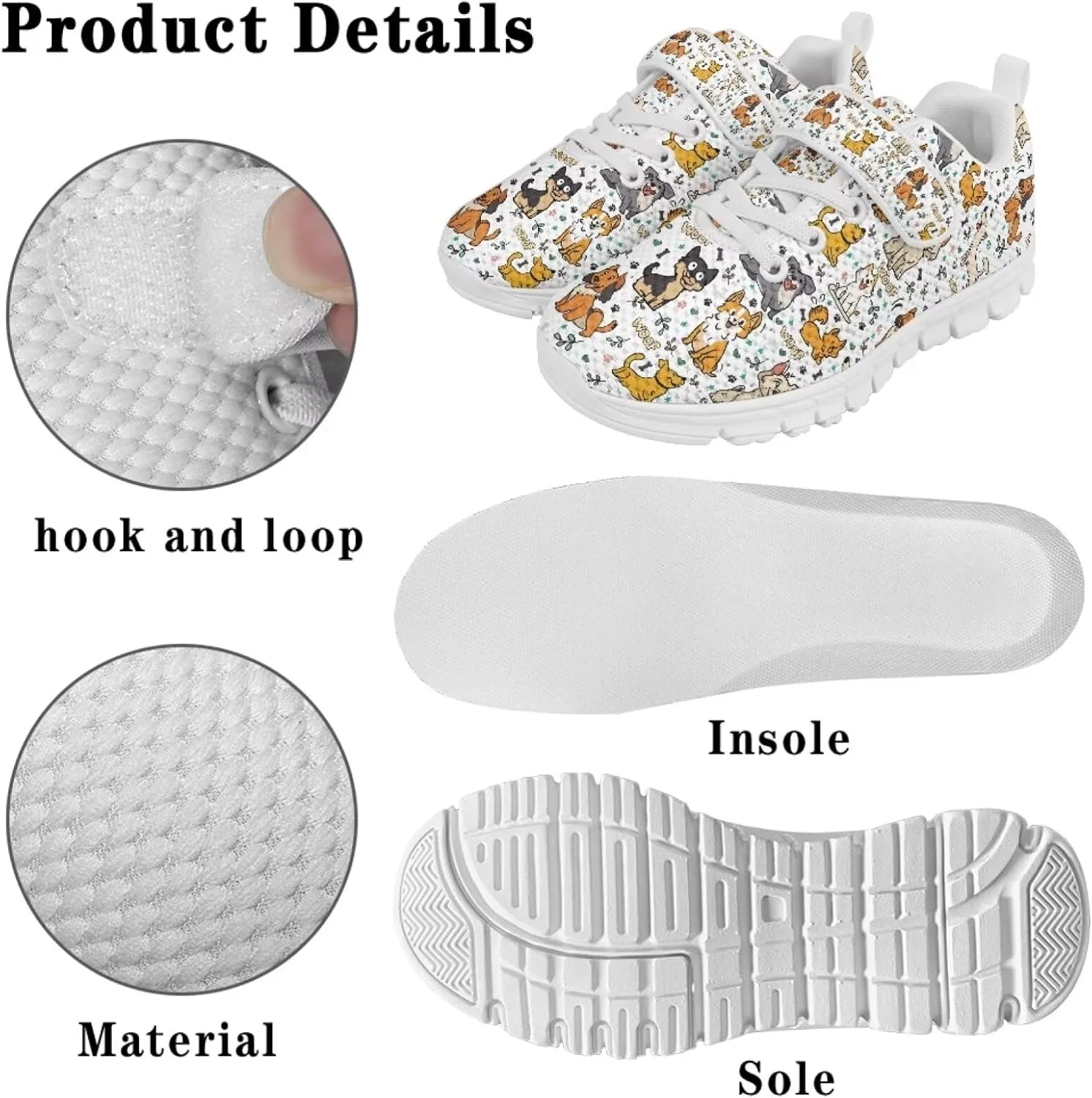 Forchrinse Frog Mushroom Tennis Shoes for Kids Boys Causal Comfort Running Walking Sneakers Mesh Sport Strap Athletic Shoes Lightweight for Toddlers