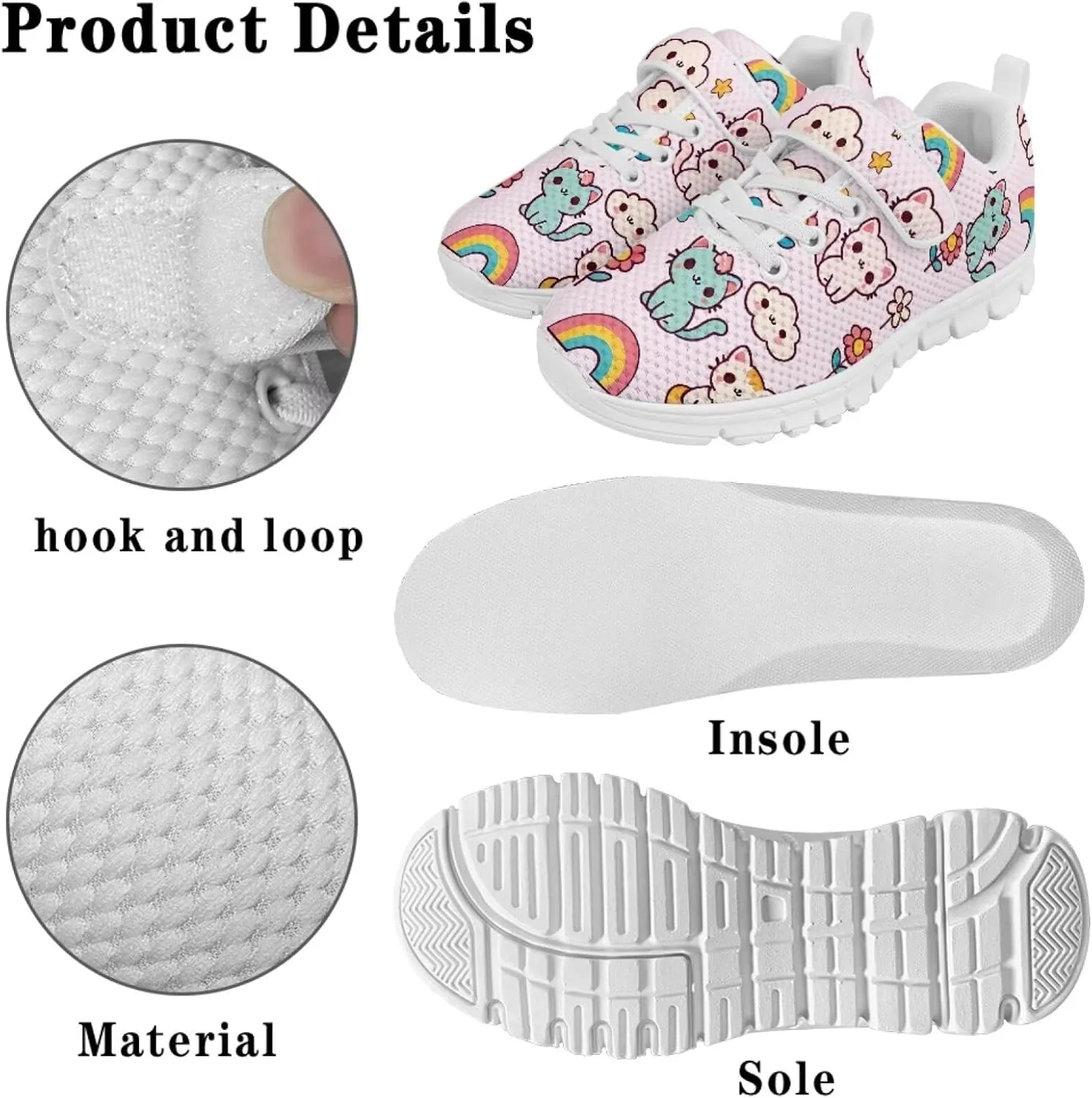 Forchrinse Tie Dye Sea Turtle Print Kids Hook&Loop Sneakers Boys Girls 3D Animal Print Tennis Running Sneakers Lightweight Fashion Sneakers for Toddlers