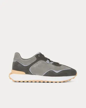 GIV Runner Suede & Leather Light Grey / Dark Grey Low Top Sneakers