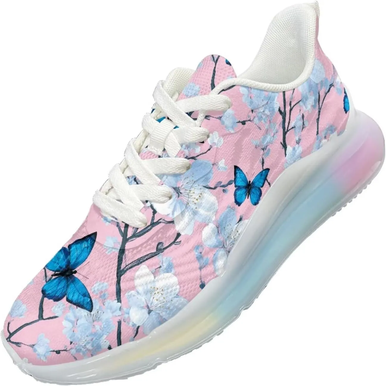 GOSTONG Women's Air Cushion Running Shoes Lightweight Non-Slip Sports Sneakers for Gym Jogging & Outdoor Activities Breathable Comfort Size 6-11